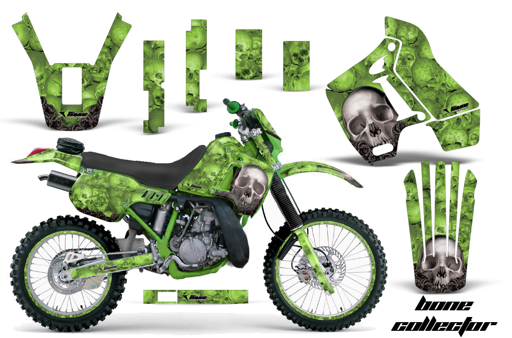 Kawasaki KDX 200 89-94 NP Graphic Kit BC G NPs